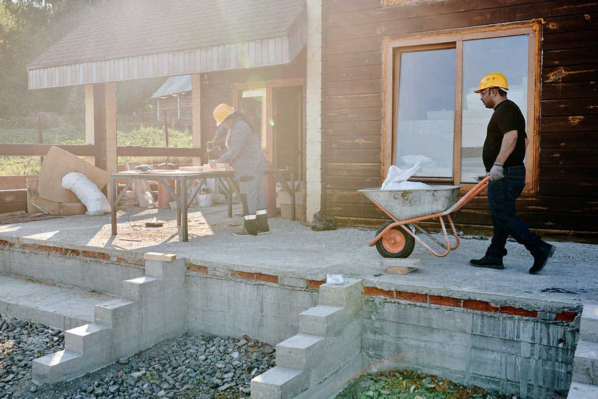residential construction wheelbarrow