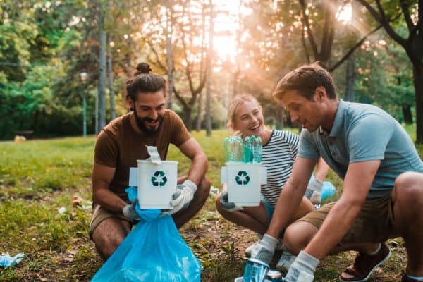 Organized environmental cleanup