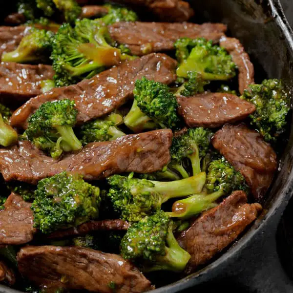 cast iron beef broccoli