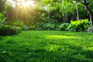 grass level low sun nature