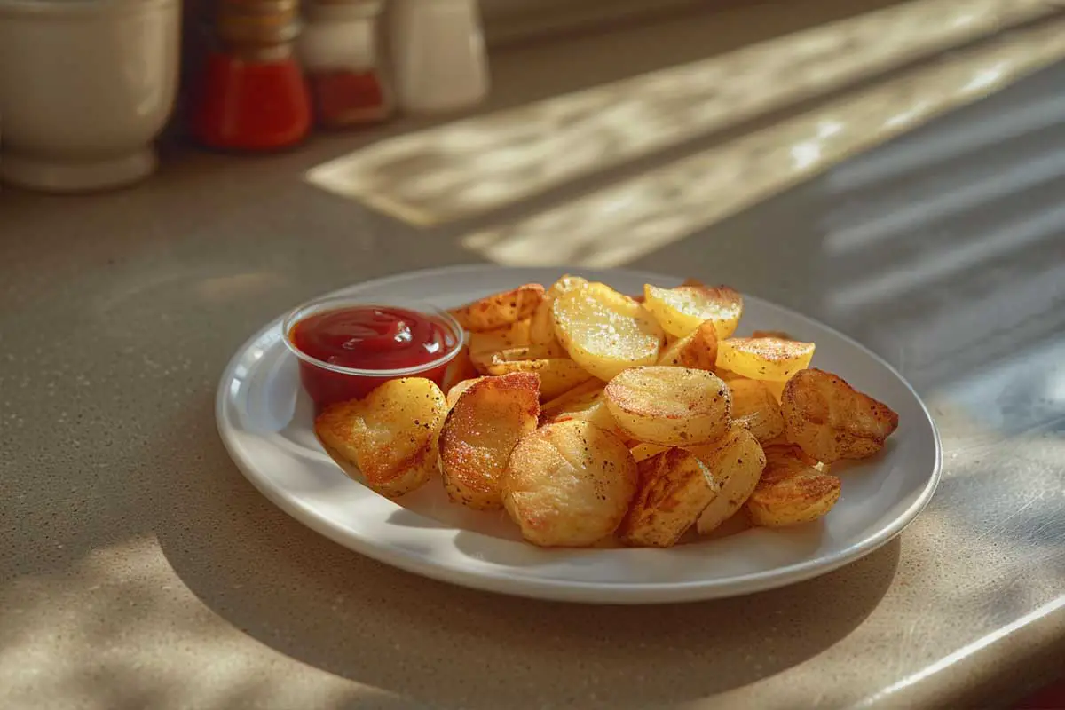 home potato round fries
