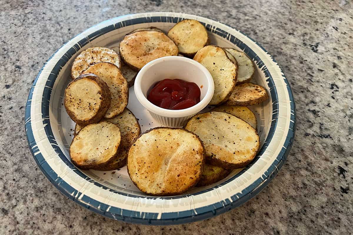 homestyle round fries