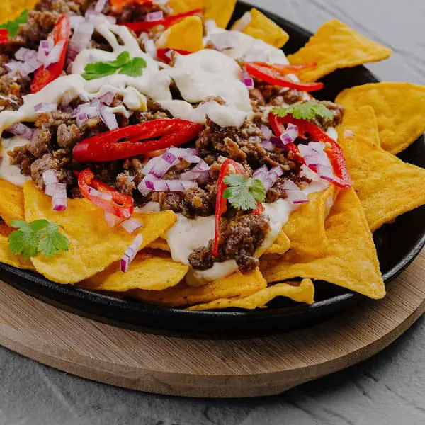 skillet nachos