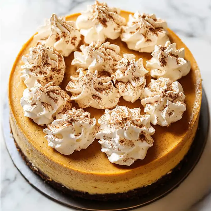 pumpkin spice cheesecake