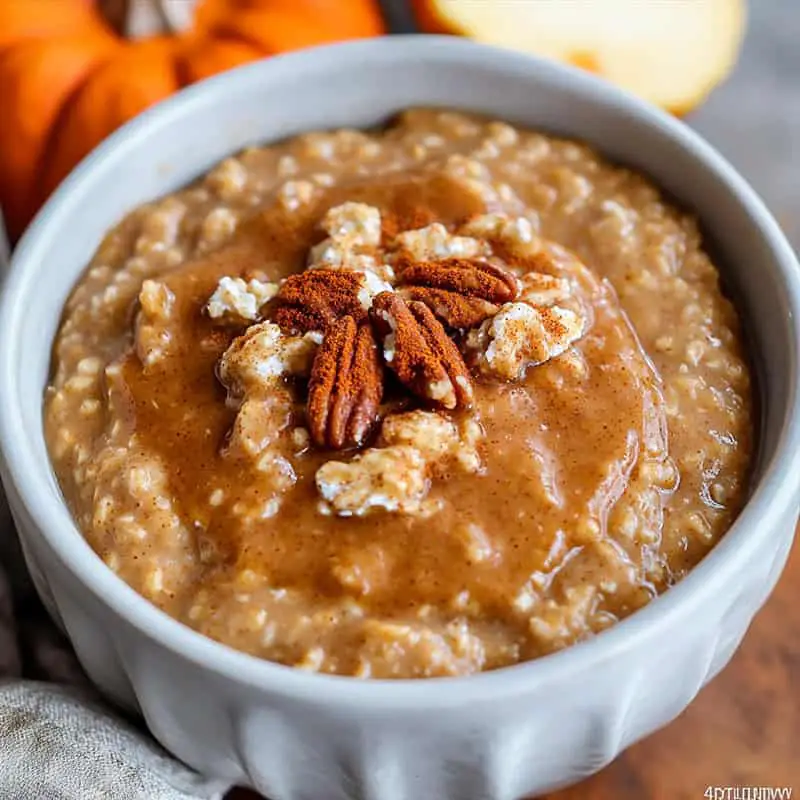 pumpkin spice oatmeal