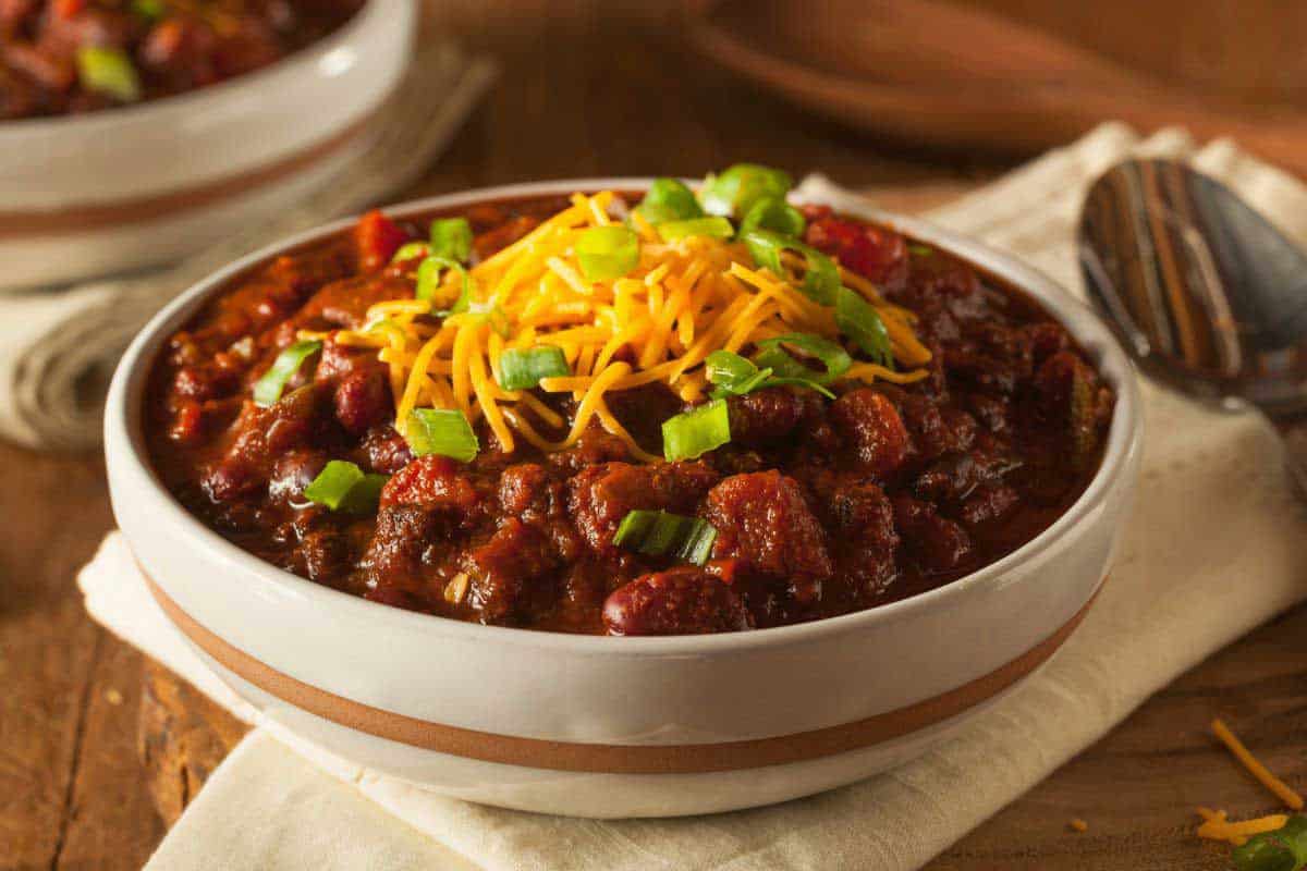 bowl veggie chili