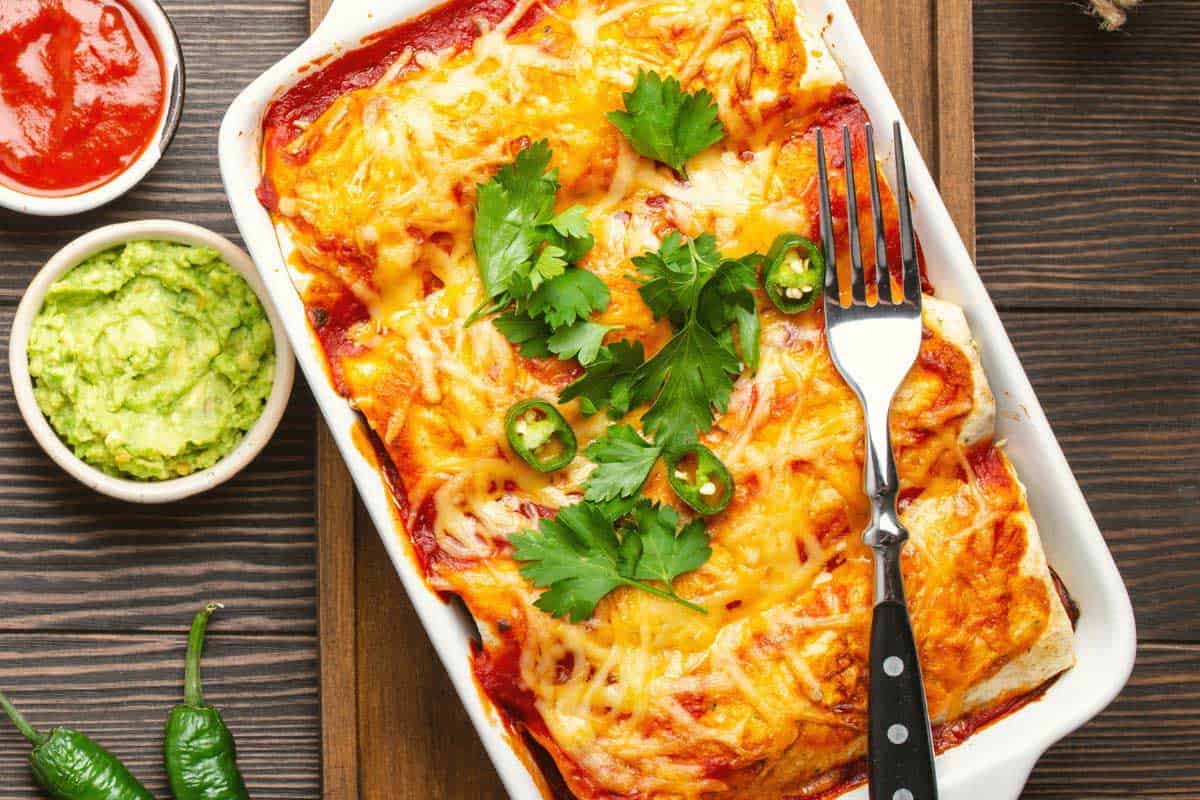 beef cheese enchiladas