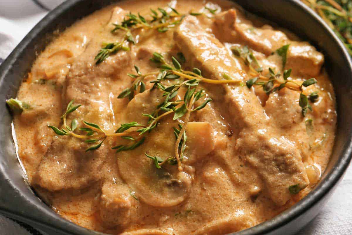 beef stroganoff