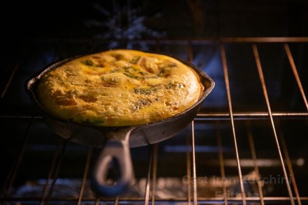 Cast Iron Zucchini Frittata